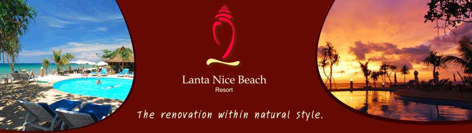 Lanta Nice Beach Resort Bungalows Resort Lanta Island, Krabi Thailand