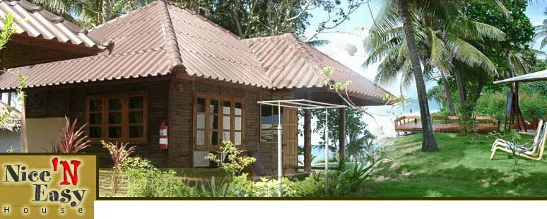 Nice 'n Easy House - Teak Wood Bungalow Resort Koh Lanta Krabi Thailand