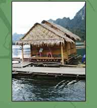Ploenprai Rafthouse - Floating Bungalows Resort Chew Laan Lake Khao Sok Park Thailand