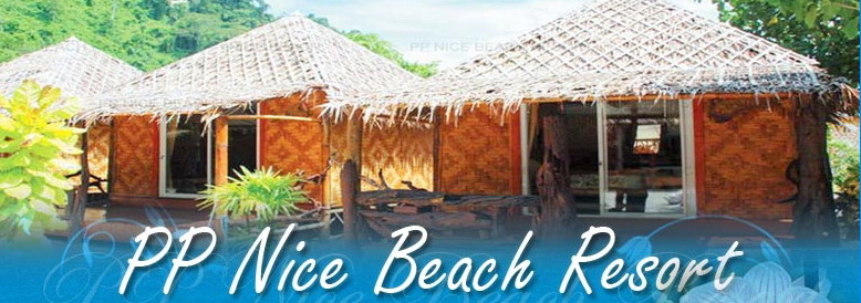 PP Nice Beach Resort - Bungalow Tropical Island of Phi Phi in Krabi Province, Thailand