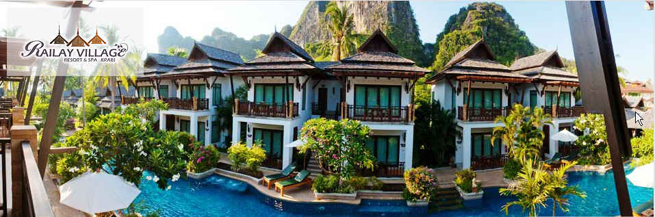 Railay Village Resort - Tropical Bungalows Resort Railay Beach Ao Nang Thailand