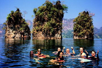 Khao Sok Lake Branch Andaman Discoveries Tours Floating Bungalows